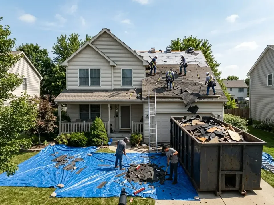 roof-replacement-debris-remova-004 — frequently asked questions, Cheapest Dumpster Rentals in Selbyville, DE